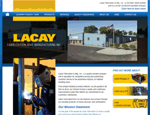 Tablet Screenshot of lacayfab.com